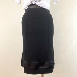 Vintage Cacharel Satin Trim Skirt